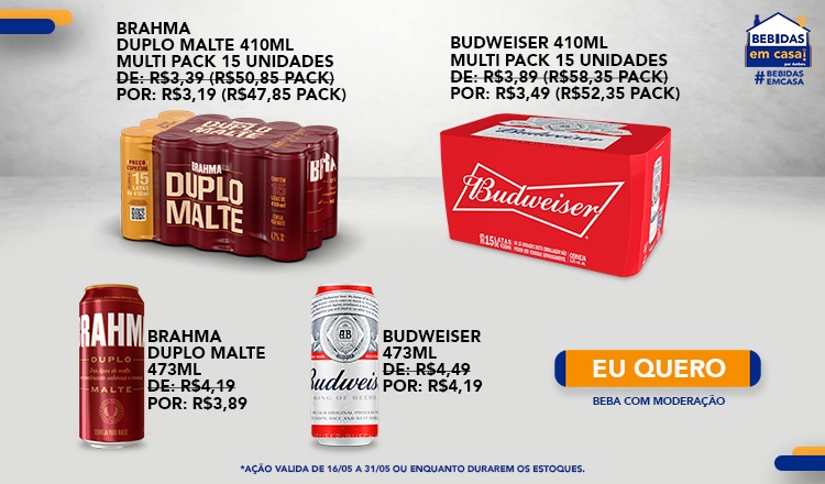 Ambev - Cervejas High End - BDM e Budweiser - 23/05 a 05/06